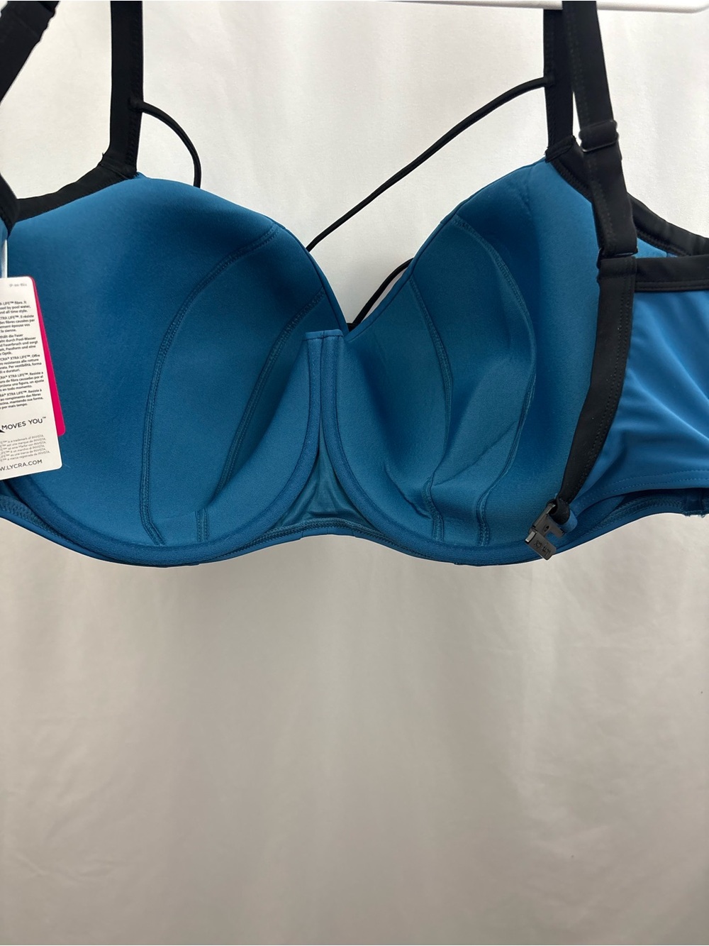 Curvy Kate Women’s Rock The Pool Padded Balcony Bikini Top US 40N NWT Blue - Picture 11 of 11